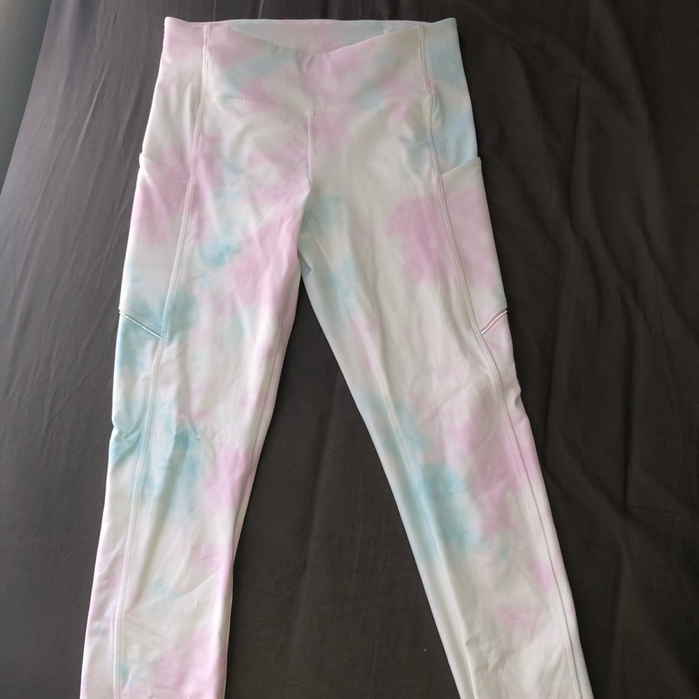 Tie dye lululemon leggings